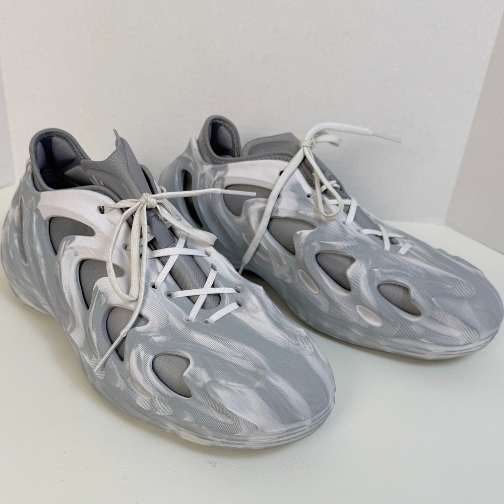 Adidas AdiFOM Q Athletic Shoes Sneakers Dash Grey Mens Size 12 Lace Up